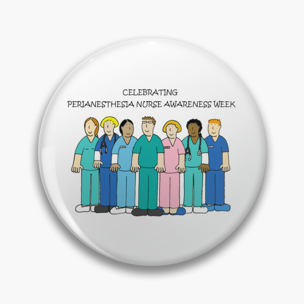 Perianesthesia Nurse Awareness Week Gifts, PANAW Badge Reel