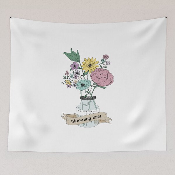 Item preview, Testosterone flowers designed and sold by atlasbackache.
