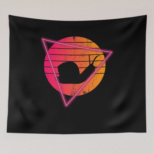 Item preview, snail Vintage 70s 80s Sunset Sluggish designed and sold by Ibu83.