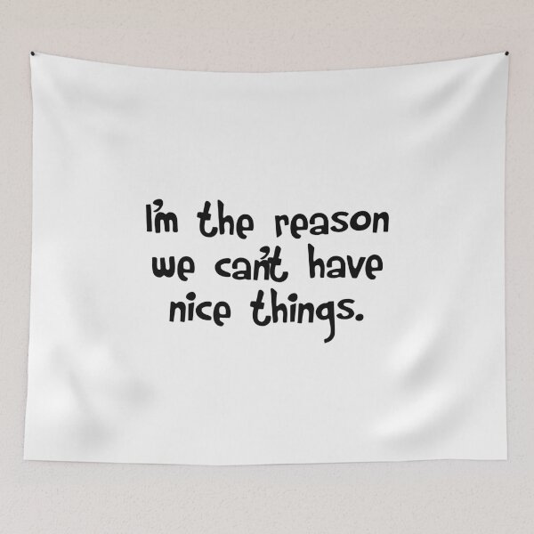 Item preview, I'm the reason we can't have nice things designed and sold by allthetees.