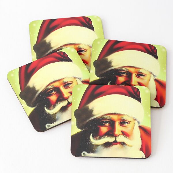 Item preview, Classic Christmas Retro Vintage Santa designed and sold by CattlettArt.