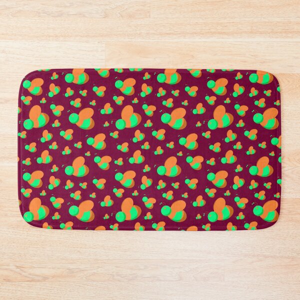Item preview, Flight of the Orange-Green Bees - Bee Patterns designed and sold by IJStanding.