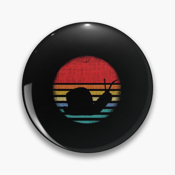 Item preview, snail Vintage 70s 80s Sunset Sluggish designed and sold by Ibu83.