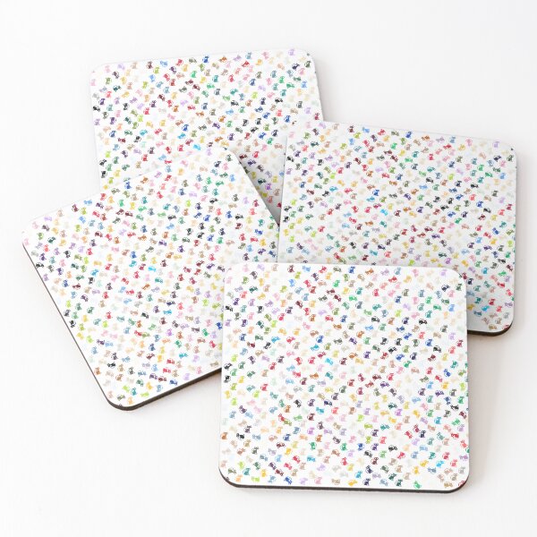 Item preview, Color Cat Pattern designed and sold by Pixel4Art.
