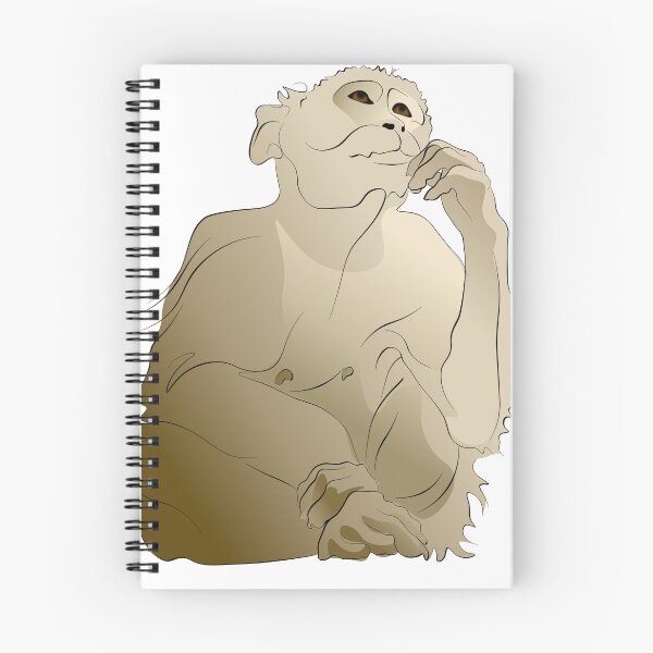 Item preview, My Spirit Animal - a thoughtful monkey designed and sold by Littleviews.