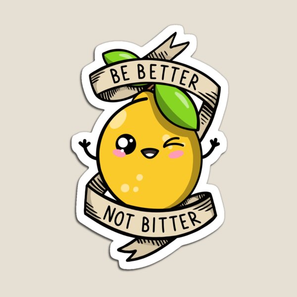 Artikel-Vorschau von Sei besser nicht bitter..., designt und verkauft von PinkSheepMerch.