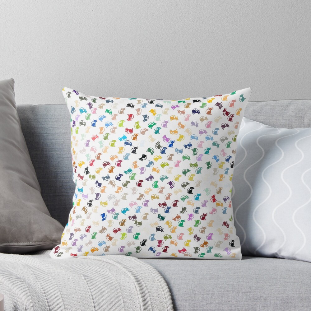Item preview, Throw Pillow designed and sold by Pixel4Art.
