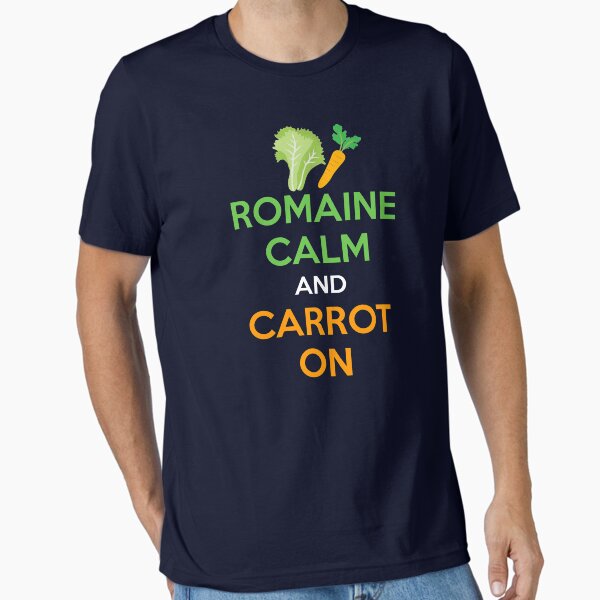 Item preview, Romaine Calm And Carrot On designed and sold by Flippant Shirts.