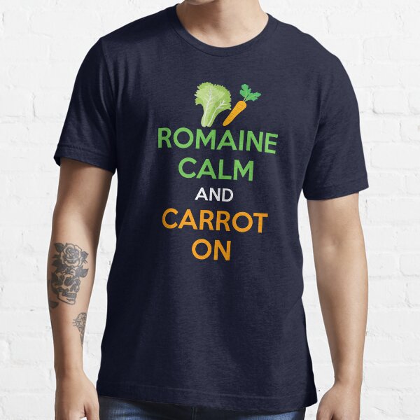 Artikel-Vorschau von Romaine-Ruhe und Karotte an, designt und verkauft von Flippant Shirts.