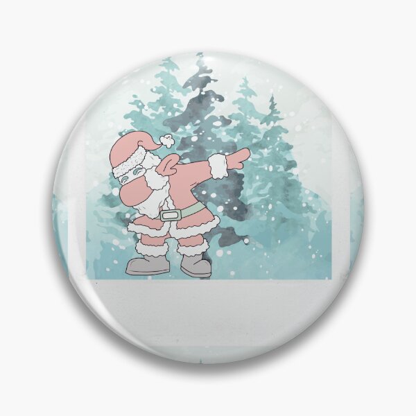 Item preview, santa dabbing through the snow designed and sold by Inspirely.