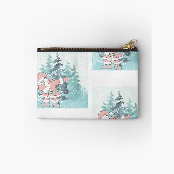 Item preview, santa dabbing through the snow designed and sold by Inspirely.