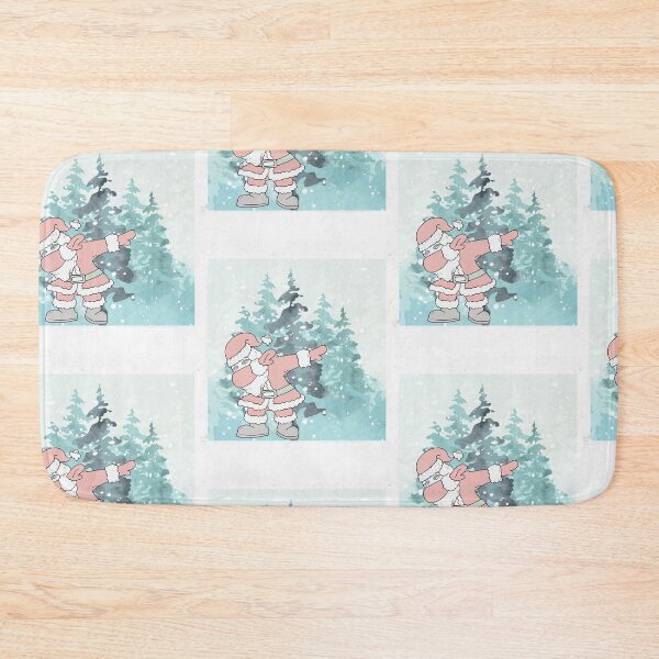Item preview, santa dabbing through the snow designed and sold by Inspirely.