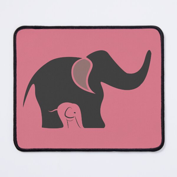 Item preview, elephant mother and baby designed and sold by Chigurena.