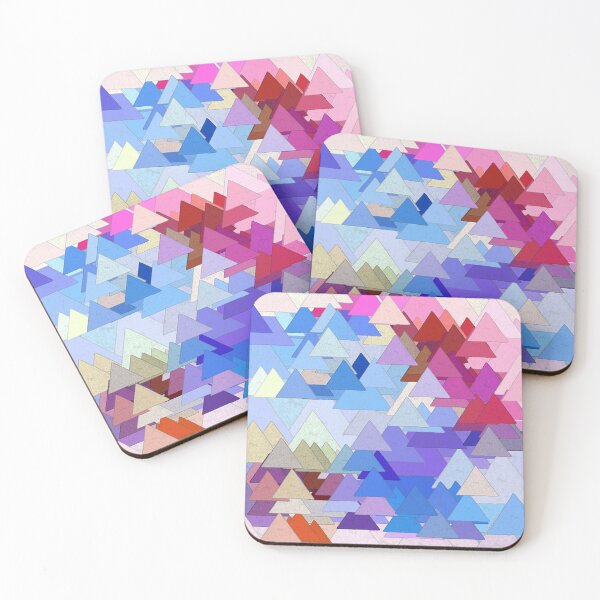 Item preview, Abstract Art - Triangles designed and sold by MinnMarArt.