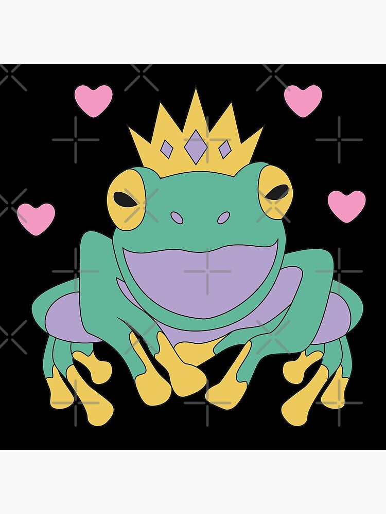 Discover Frog Prince Premium Matte Vertical Poster