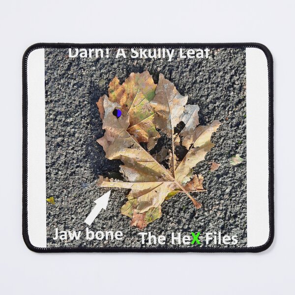 Item preview, Darn! A Skully Leaf designed and sold by FrankieLassut.
