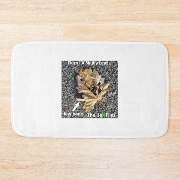 Item preview, Darn! A Skully Leaf designed and sold by FrankieLassut.