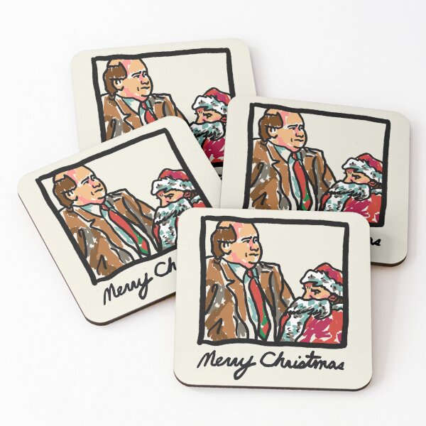 Item preview, Kevin on Santa’s Lap  - The Office Christmas  designed and sold by Brandy Byhoffer.