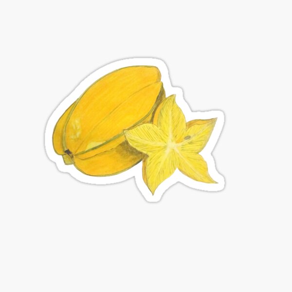 Item preview, Star Fruit Drawing designed and sold by misimichu.