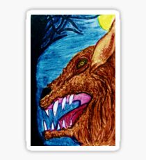 HALLOWEEN WEREWOLF Sticker