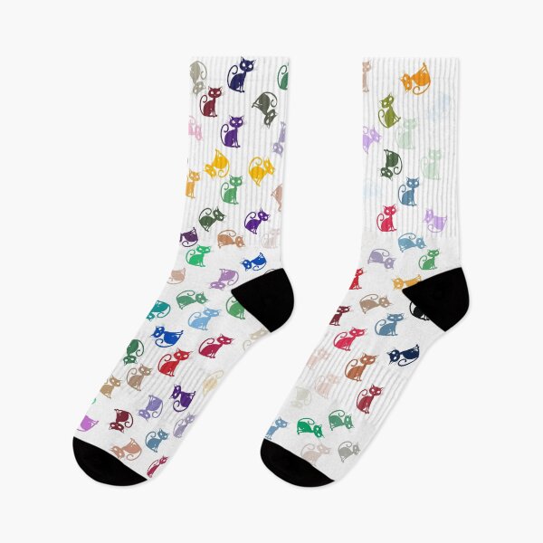 Item preview, Color Cat Pattern designed and sold by Pixel4Art.