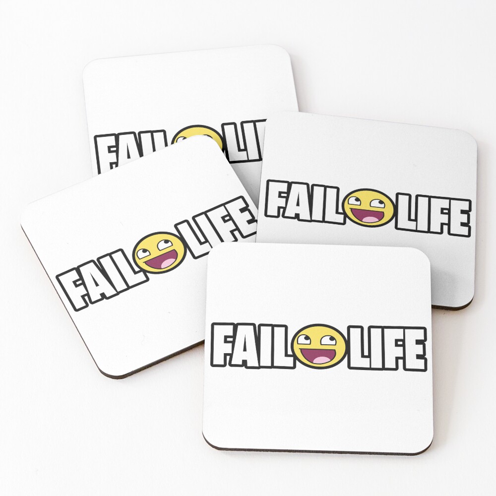 Item preview, Coasters (Set of 4) designed and sold by FailAtLifeShop.