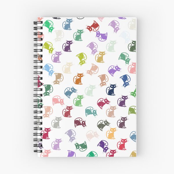 Item preview, Color Cat Pattern designed and sold by Pixel4Art.