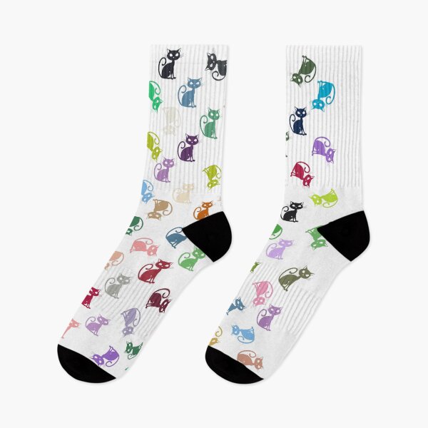 Item preview, Color Cat Pattern designed and sold by Pixel4Art.