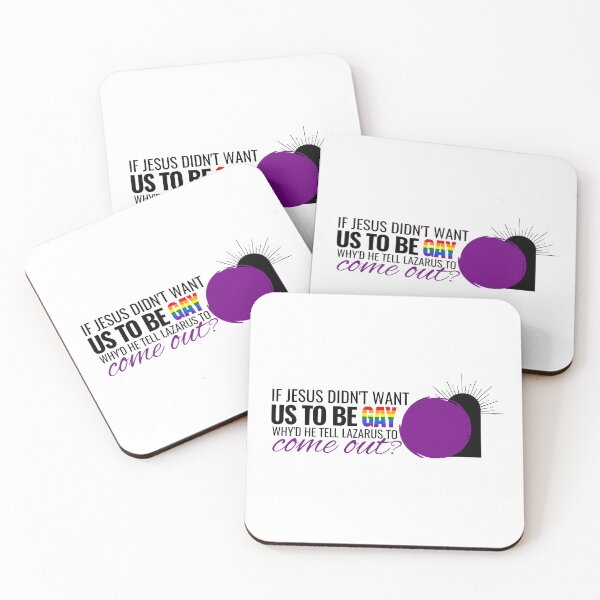 Item preview, Jesus said "Come Out" designed and sold by holyqueerit.