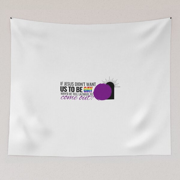 Item preview, Jesus said "Come Out" designed and sold by holyqueerit.