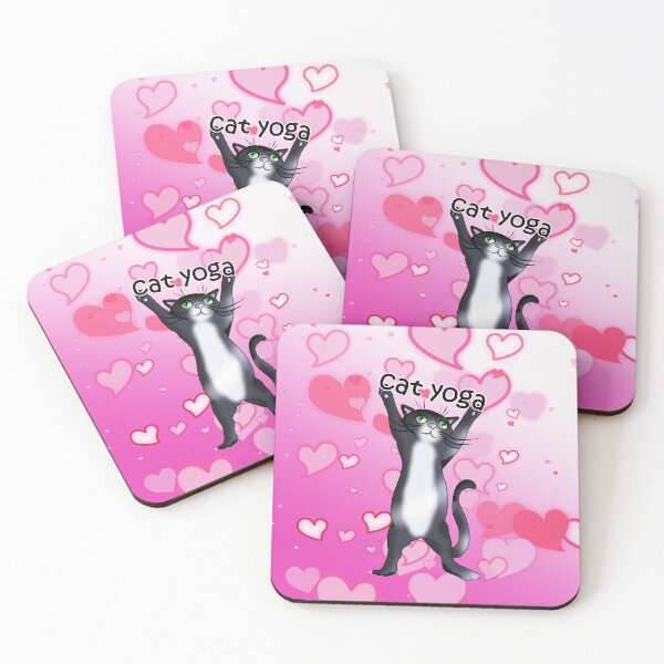Item preview, I love cat yoga designed and sold by BeingNow.