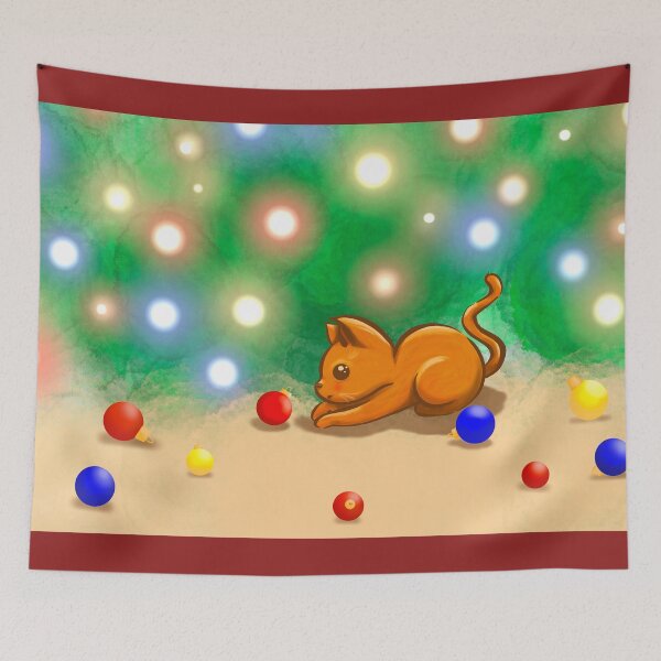 Item preview, Christmas Cat  designed and sold by FrauleinimStall.