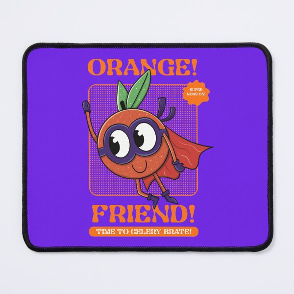 Item preview, Funny Super Hero Orange designed and sold by ImaginarStore.