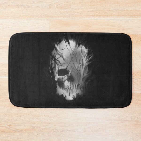 Item preview, Dark Forest Skull designed and sold by pixelated_echoes.