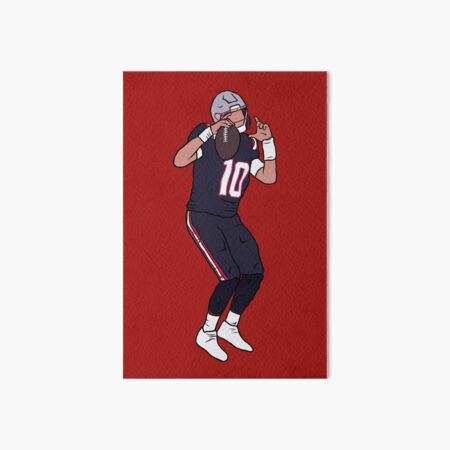 Nike Youth New England Patriots Mac Jones #10 Red Throwback T