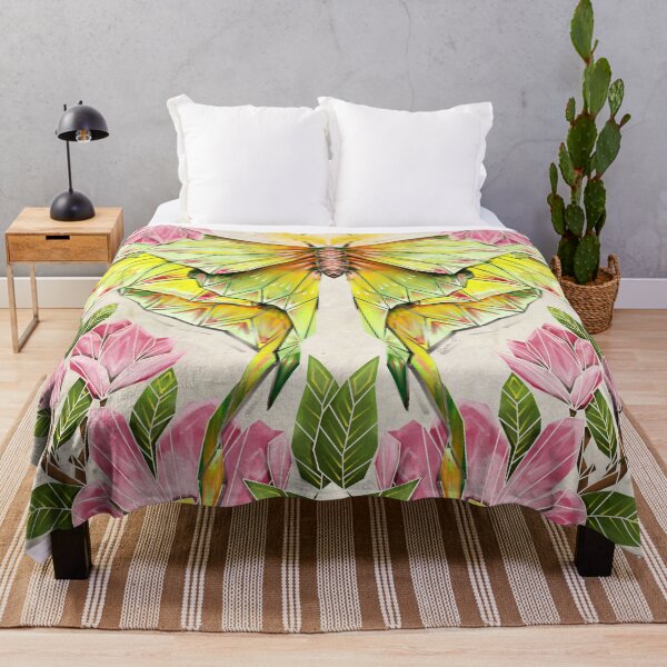 Item preview, moth & magnolia designed and sold by Manoou.