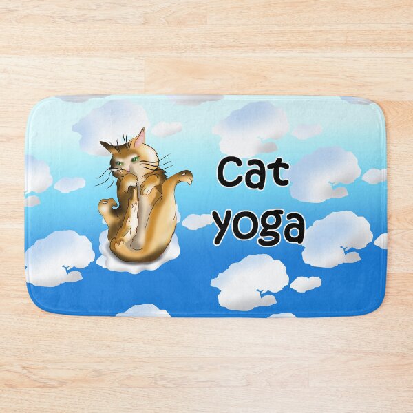 Item preview, cat yoga tail stretch designed and sold by BeingNow.