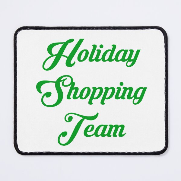 Item preview, Holiday shopping team designed and sold by BlackCatArtBB.