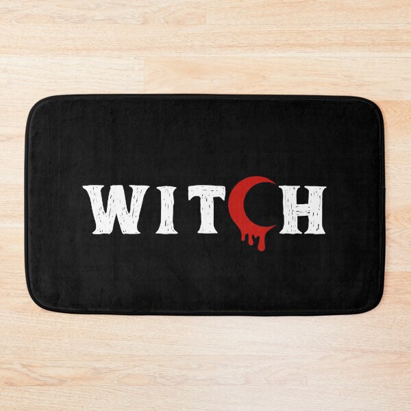 Item preview, Witch Blood Dripping Crescent Moon designed and sold by TheButtonCrew.
