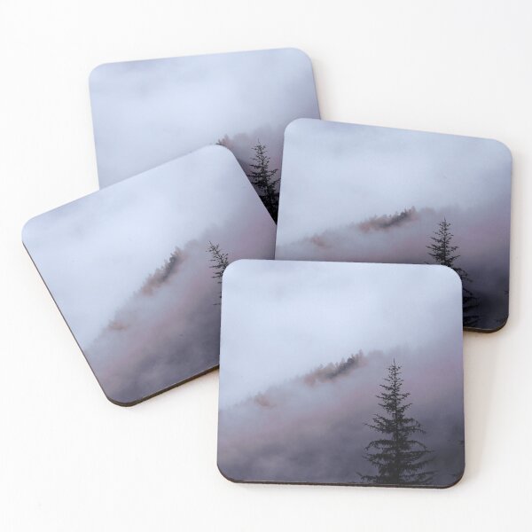 Item preview, cloudy mountain forest designed and sold by Chigurena.