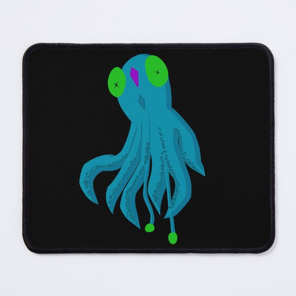 Item preview, Blue Squid With Green Eyes And Purple Diamond designed and sold by mikeymadness.