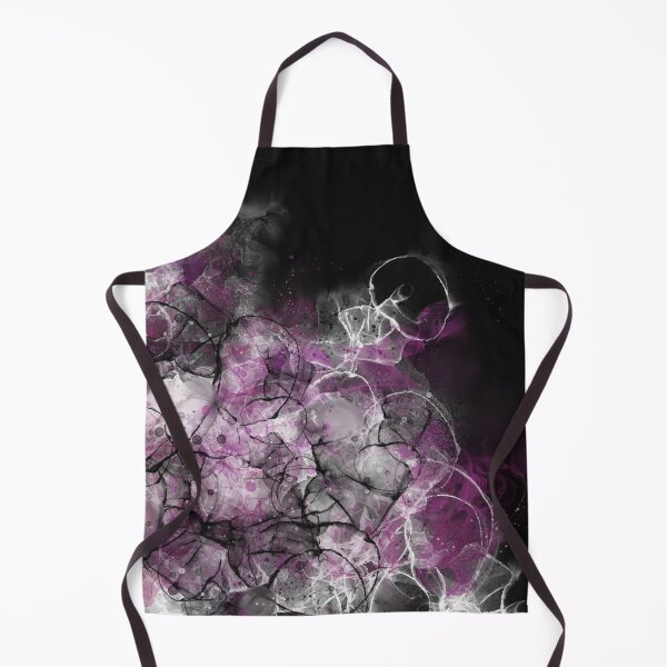 Item preview, Abstract Alcohol Ink Painting in Pink, Black and White designed and sold by Printpix.