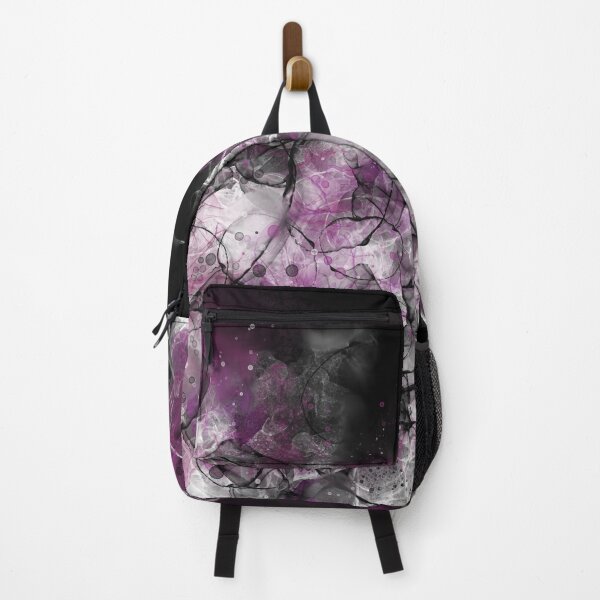 Item preview, Abstract Alcohol Ink Painting in Pink, Black and White designed and sold by Printpix.
