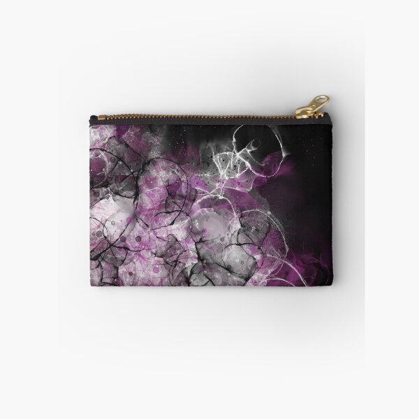 Item preview, Abstract Alcohol Ink Painting in Pink, Black and White designed and sold by Printpix.