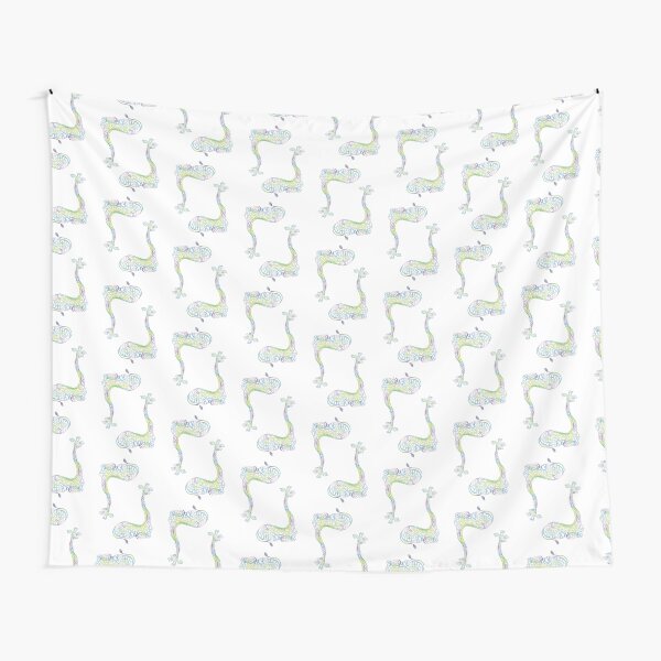 Mr. Cool Giraffe Tight Pattern Tapestry