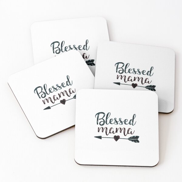 Item preview, Blessed Mama Gift Idea For Mom Dad Boss, Blessed Mama, One Thankful Brother,Blessed Mom,Thankful Mom designed and sold by RedArtsDesign.