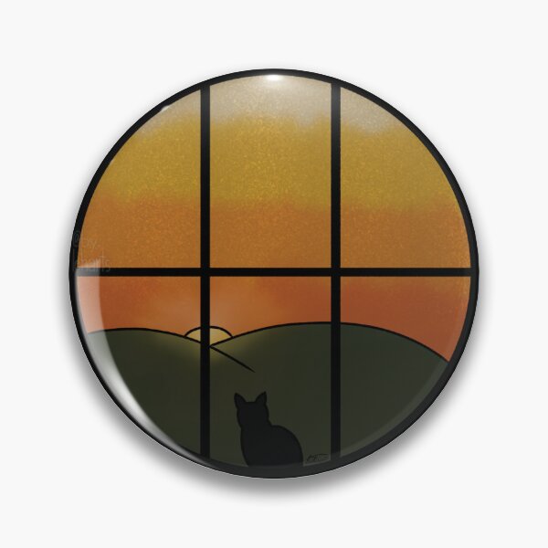 Item preview, Cat Looking At Sunset  designed and sold by Leharts.