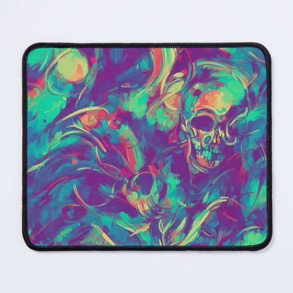 Item preview, ACID SKULL - Teal #934544 designed and sold by SmokinShroomz.