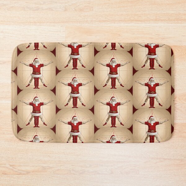 Item preview, Vitruvian Santa Claus designed and sold by KLOIK.