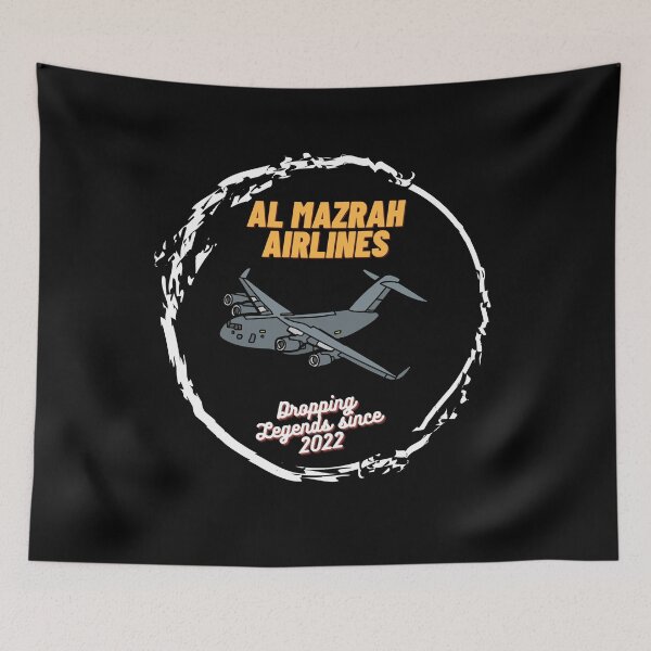 Item preview, Al Mazrah Airlines Dropping Legends since 2022 designed and sold by Tony ⭐⭐⭐⭐⭐.